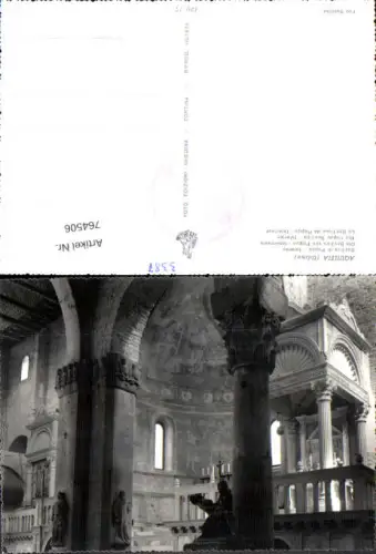 764506 Aquileia Basilica di Popone - Interno Provinz Udine Italy