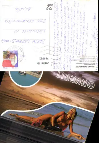 764532 Lignano Sabbiadoro Nude Erotik Bikini Frau Udine Italy