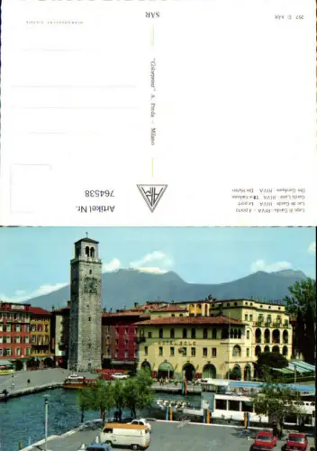 764538 Riva del Garda Il porto Provincia di Trento Italy VW Bully