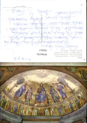 764521 Rom Basilica di S. Paolo Mosaico dell'Abside Rom Italy