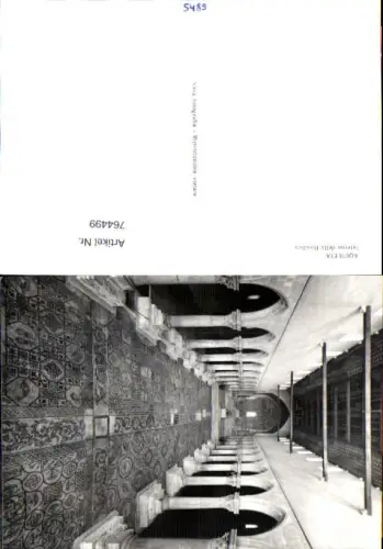 764499 Aquileia Interno della Basilica Provinz Udine Italy
