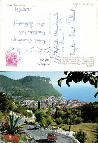 764553 Garda Gardasee Panorama con la Rocca Provinz Verona Italy
