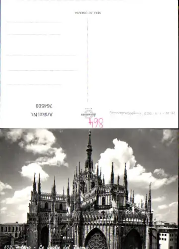 764509 Mailand Le guglie del Duomo Città metropolitana di Milano Italy