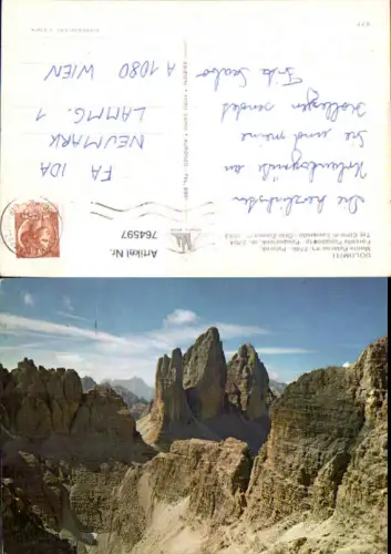 764597 Drei Zinnen Sexten Trentino Südtirol Italy