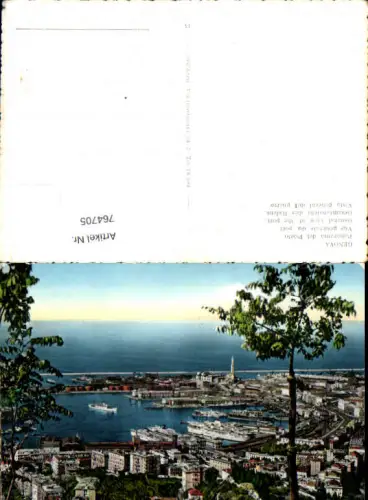 764705 Genova Panorama del Porto Metropolitan City of Genoa Italy