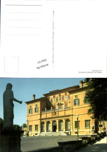 764731 Roma Palazzina Borghese La Facciata Rom Italy