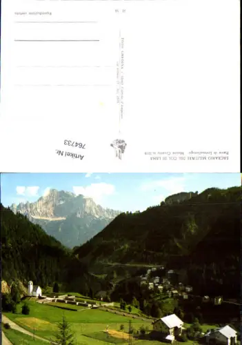 764733 Pieve di Livinallongo Sacrario Militare Col di Lana Provinz Belluno Italy