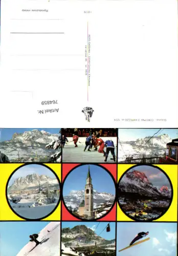 764859 Cortina d'Ampezzo Dolomiten Skispringen Belluno Italy