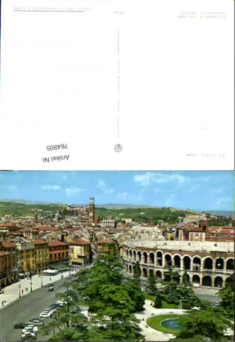 764805 Verona Arena Provinz Verona Italy