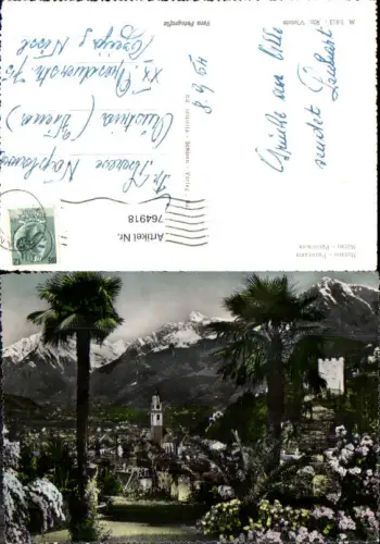 764918 Meran Panorama Bez. Burggrafenamt Italy