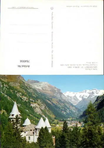 764956 Gressoney-Saint-Jean, Castel Savoia, Monte Rosa Valle d'Aosta Italy