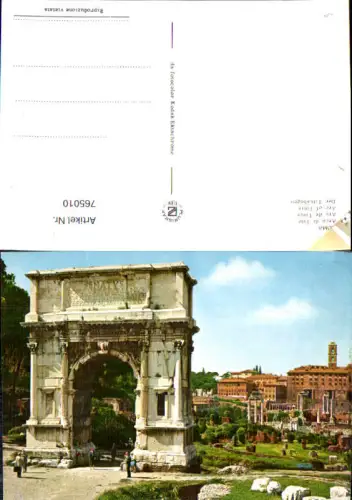 765010 Rom, Arco di Tito Rom Italy