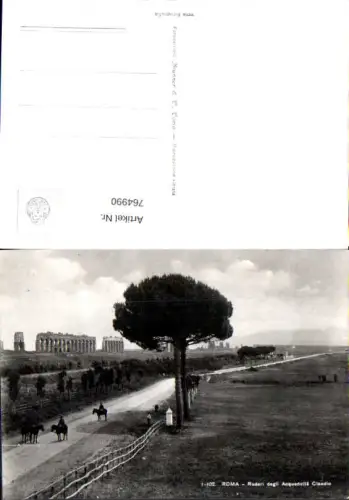 764990 Rom Ruderi degli Acquedotti Claudio Rom Italy