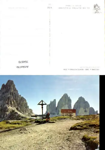 764970 Tre Cime Monte Paterno Auronzo di Cadore Südtirol Trentino Belluno Italy