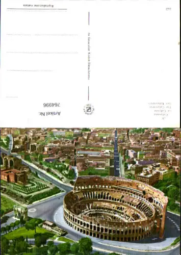 764996 Rom Colosseo Roma Italy