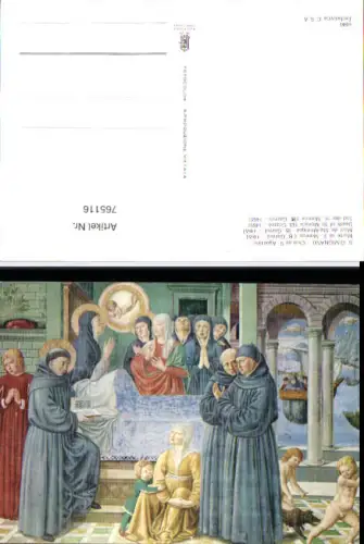 765116 S. Gimignano Morte di S. Monica Provinz Siena Italy