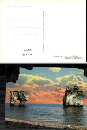 765102 Gargano I faraglioni di baia dei Mergoli Provincia di Foggia Italy