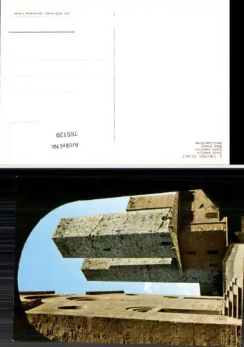 765120 S. Gimignano (Siena) Torri Gemelle Provinz Siena Italy