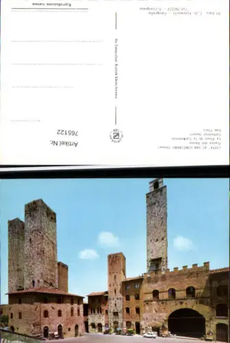 765122 San Gimignano Piazza del Duomo Provinz Siena Italy