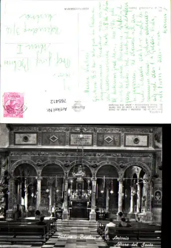 765412 Padova Basilica di S. Antonio Altare del Santo Provinz Padua Italy