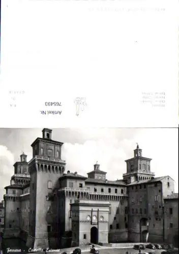 765493 Ferrara, Castello Estense Provinz Ferrara Italy