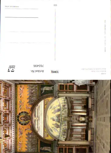765496 Rom Basilica di S. Paolo Arco trionfale di Galla Placidia Rom Hauptstadt Italy