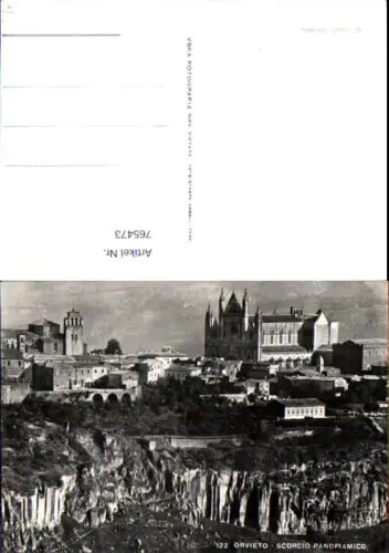 765473 Orvieto Scorcio Panoramico Provinz Terni Italy