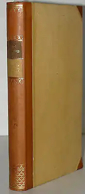 Weisflog bürgerliche Historien Georg Müller  Halbleder 1922 Bibliophilie