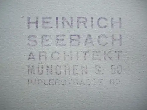 Heinrich Seebach (XIX-XX) Verschneite Alpenlandschaft Orig Aquarell signiert