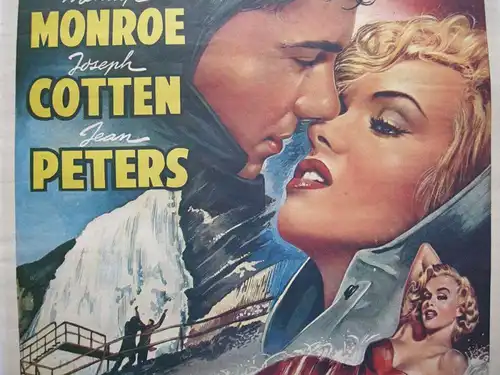Filmplakat Niagara Marilyn Monroe Joseph Cotton 20th century-Fox 1953 Offset