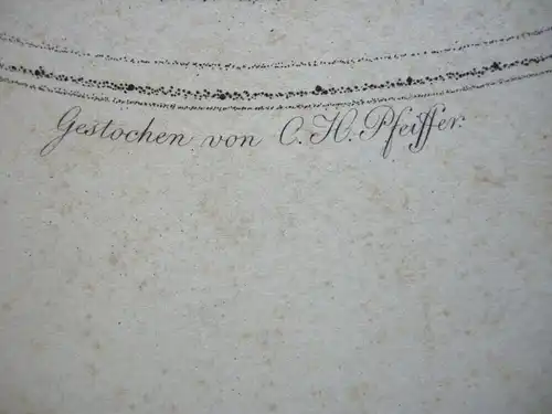 Joh C Lavater (1741-1801) Theologe Schriftsteller Punktierstich Pfeiffer 1800