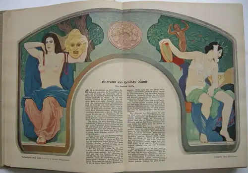 Die JUGEND Bibliophile Monatsschrift Literatur Kunst Jahrgang 1. Band 1911