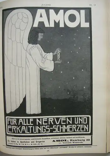 Die JUGEND Bibliophile Monatsschrift Literatur Kunst Jahrgang 1. Band 1911