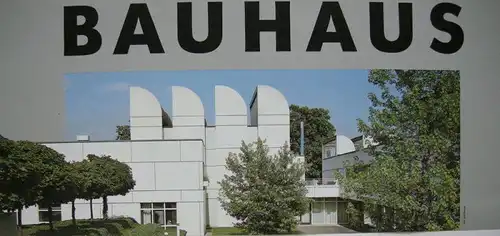 Plakat Experiment Bauhaus Bauhaus-Archiv Dessau Ausstellung 1988