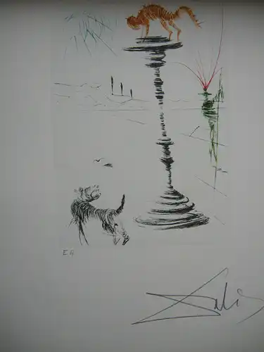 Salvador Dali Wandkalender Shakespeare Galerie Brönner 1976 Surrealismus