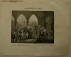 Pestkranke Jaffa Napoleon Orig Lithographie 1832 Napoleonische Kriege Israel