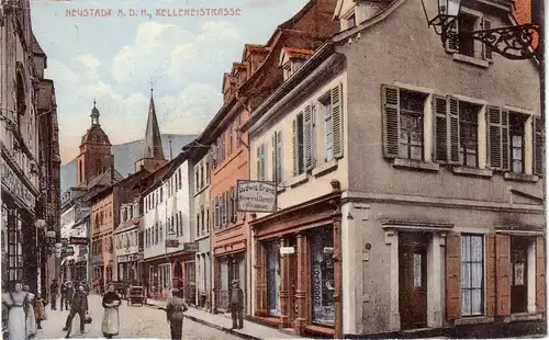 AK Neustadt an der Weinstraße Kellereistrasse ungel 1920 Rheinland Pfalz