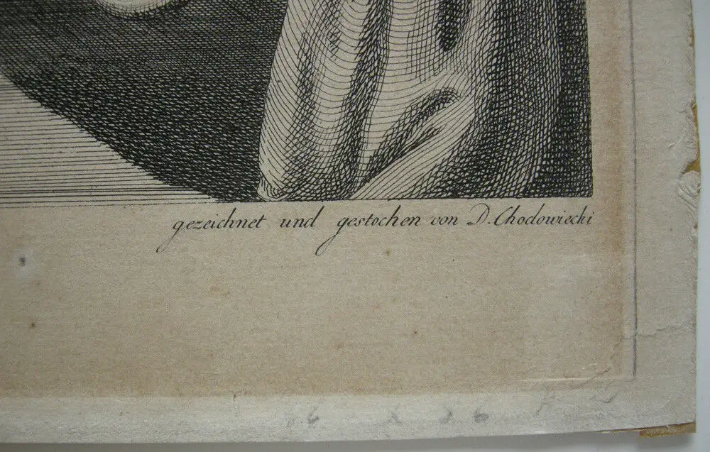 Daniel Chodowiecki (1726-1801) Zieten vor seinem König Orig. Kupferstich 1786 4