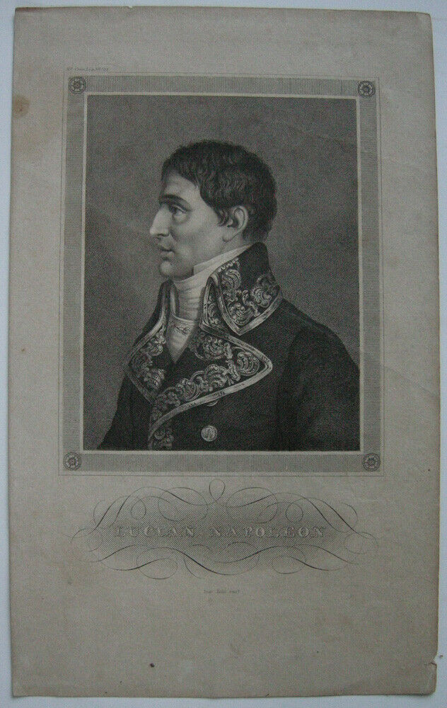 Lucien Napoleon (1775-1840) Französischer Politiker Bruder Napoleons ...