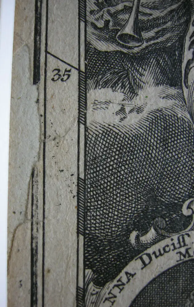 Russland Großrussland Orig Kupferstichkarte M. Seutter koloriert 1710 6