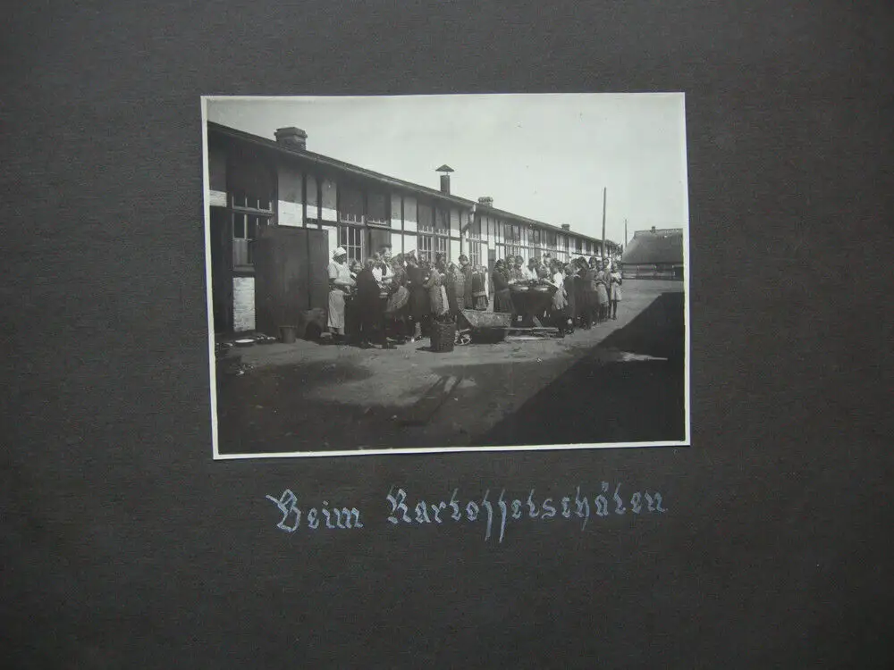 Fotoalbum Erinnerung Sächsisches Kinderkurheim Wieck Rügen 1927 Bodden 1