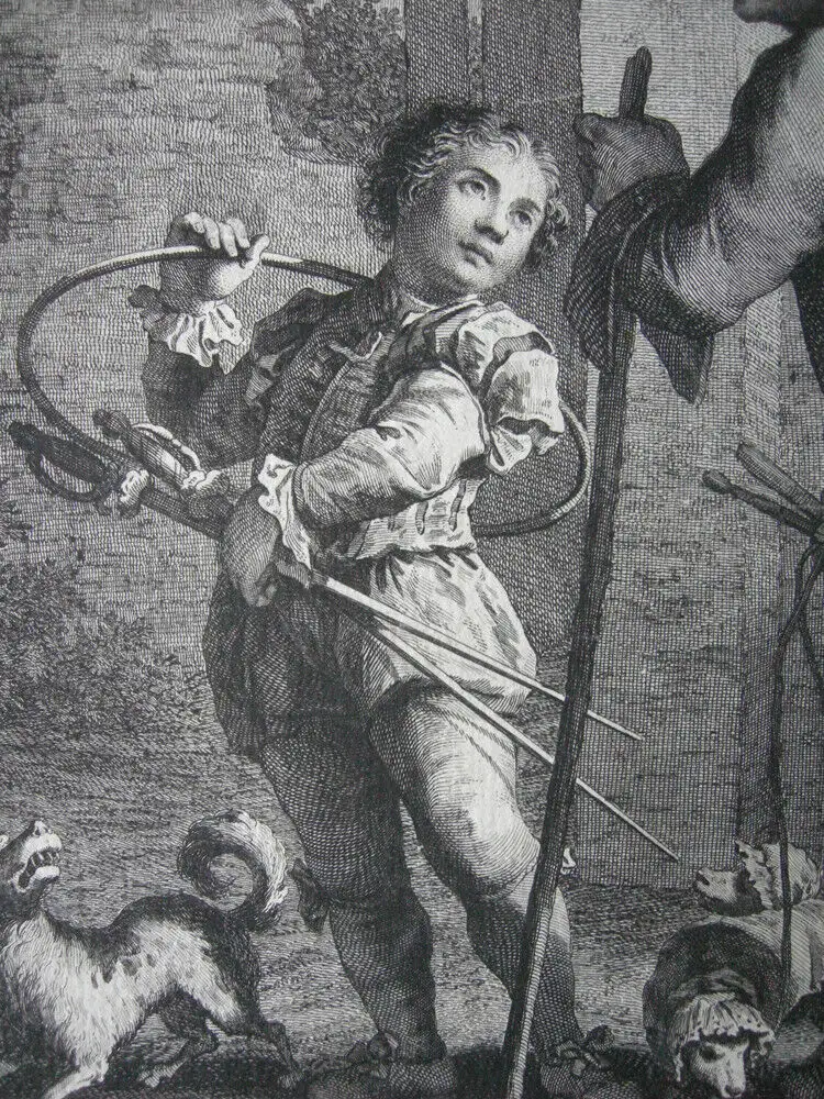 Giovanni Volpato (1733-1803) Il Giocolare Jongleur Orig Kupferstich 1765 Italia 1