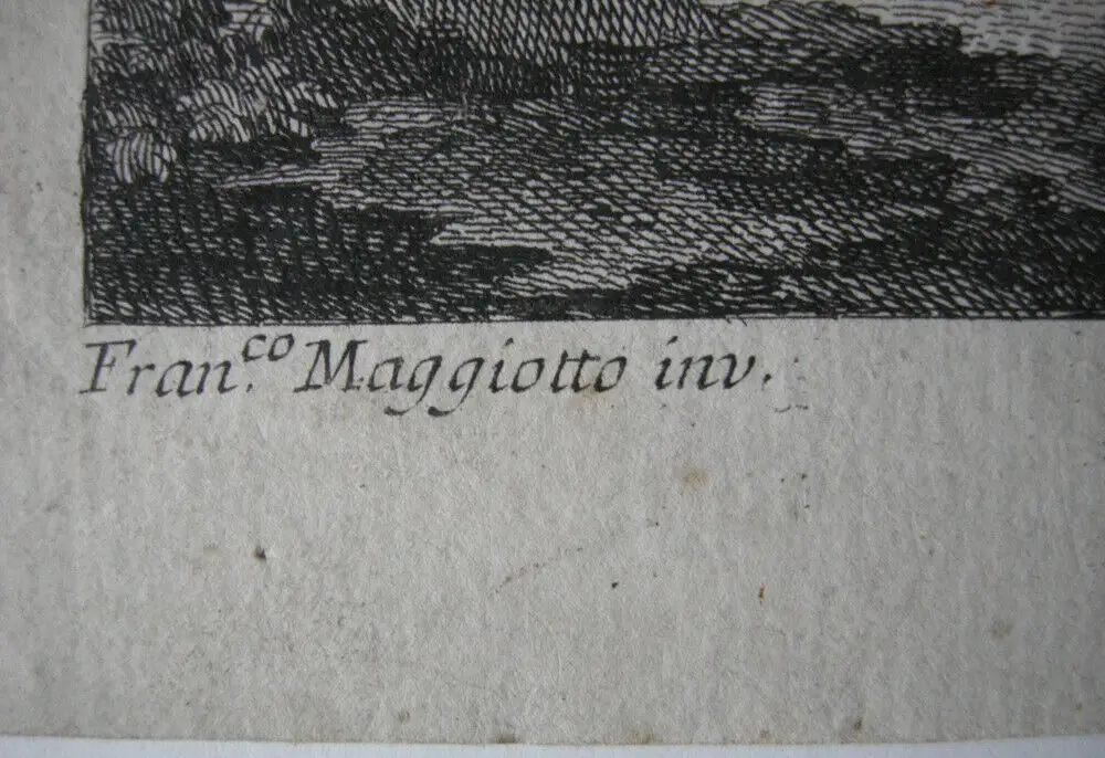 Giovanni Volpato (1733-1803) Il Giocolare Jongleur Orig Kupferstich 1765 Italia 3
