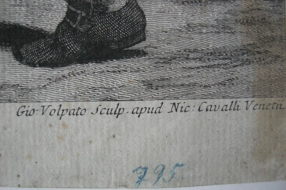 Giovanni Volpato (1733-1803) Il Giocolare Jongleur Orig Kupferstich 1765 Italia 4