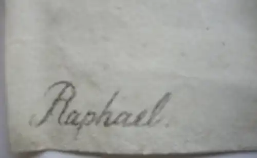 Joh. Chr. v. Mannlich (1741-1822) Karyatide II Lithografie nach Raphael um 1820