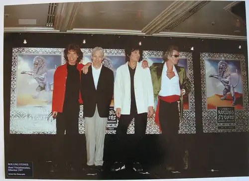Rolling Stones im Hotel Vierjahreszeiten München 1997 Fotografie von Helmut Hien