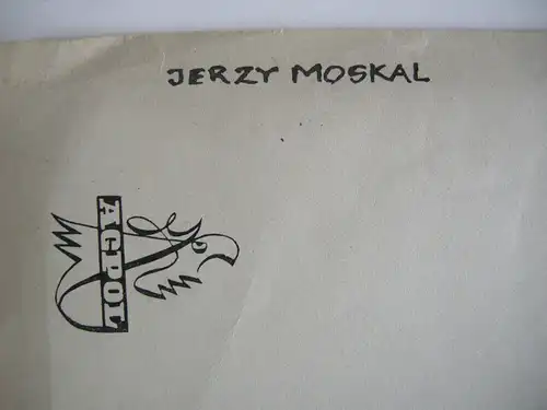 Plakat Bergbaumaschinen Katowice Centrozap Polen Entwurf Jerzy Moskal um 1960