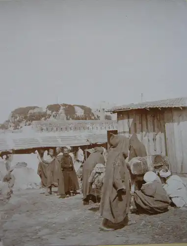 Maghreb Marokko Algerien Souk 11 Albumin Vintage ca 1900 Afrika