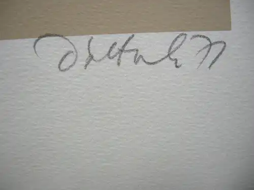 Simon Dittrich (1940) 14 Köpfe Orig Serigrafie 1971 signiert 54/80