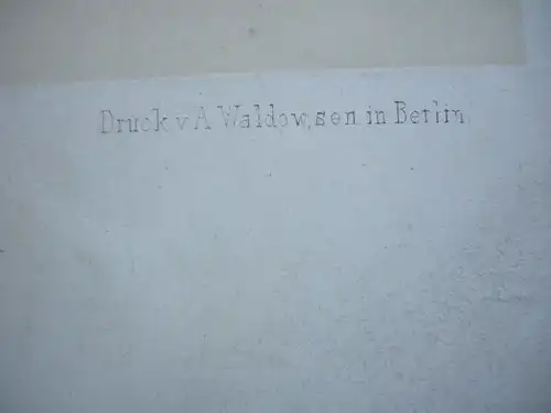 Sidonie melancholisch Orig Farb-Lithografie Buschbeck um 1850 Sala & Co. Berlin